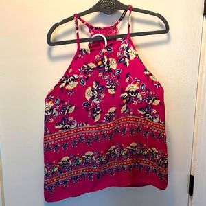 Crochet back tank